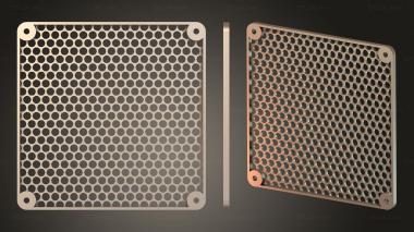 Bases Rejillas Dot Cover defined 3d model