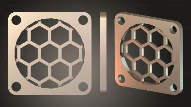 Bases Rejillas Honeycomb Cover 3d model