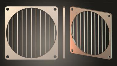 Bases Rejillas Line Cover narrow 3d model