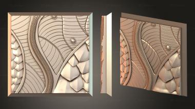Bases Square Planet harsh 3d model