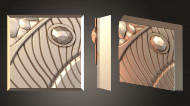 Bases Square Planet hostile 3d model
