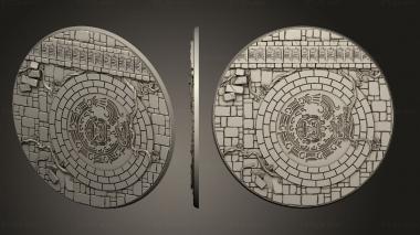 Bases Bases Round 125 2 3d model