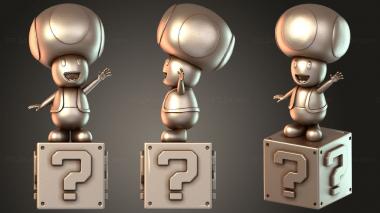 Bases Toad Colour White 3d model