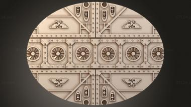 Bases Topper Crowned 3d model