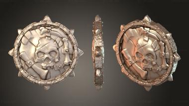 Bases Voodoo Style Coin 3d model