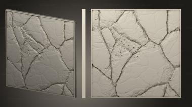 Bases Blown Snow Square 20mm 015 3d model
