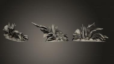 Bases Broken Barrel 002 3d model