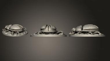 Bases Carnivorous Tree Snail 2x2 based 005 3d model