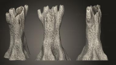 Bases Carnivorous Tree Snail 2x2 based 006 3d model