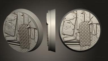 Bases Circle 25mmB 3d model