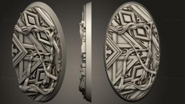 Bases Cosmic Horror oval 60mm A 3d model