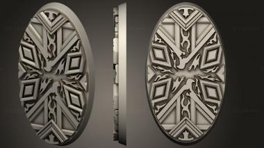 Bases Cosmic Horror oval 60mm B 3d model