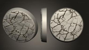 Bases Cracked earth 5 3d model