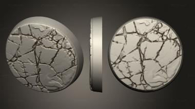 Bases Cracked earth 6 3d model