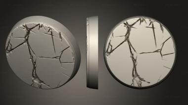 Bases Cracked earth 7 3d model