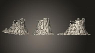 Bases CraterLava FlowB 3d model