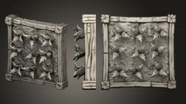 Bases CROPS RAISED BED 03 3d model