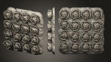 Bases CROPS SQUARE 02 3d model