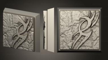 Bases Dark Elves Square 20 01 3d model