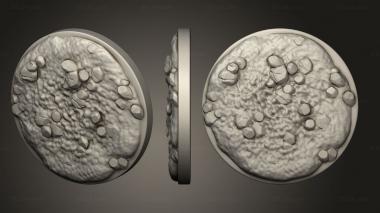Bases Dirt Base Round 03 3d model