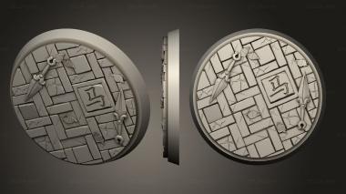 Bases Dragon Empire Bases Round 40 ver2 3d model
