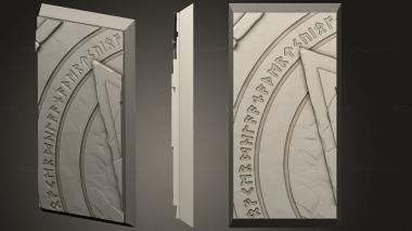 Bases Dwarves Square 50mm 25mm 3 3d model