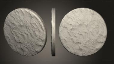 Bases Empire of Scorching Sands Round Dry Sand 2 3d model