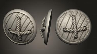 Bases Escudo 3d model