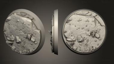 Bases Everdark Elves Bases Round 40 ver2 3d model