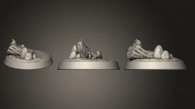 Bases Eye of the Watcher 75mm Lidda Base 3d model
