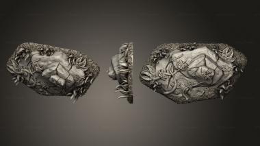 Bases forest scatter piece 4 3d model