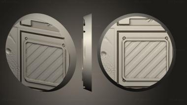 Bases Gothic Void Bases 32mm Void01 3d model