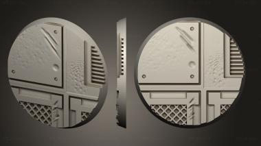 Bases Gothic Void Bases 40mm Void05 3d model