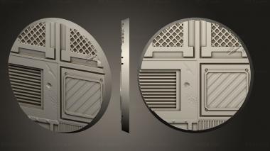 Bases Gothic Void Bases 50mm Void03 3d model