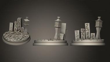 Bases Graveyard Base 40 3d model