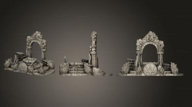 Bases Hall Entrance 3d model
