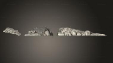 Bases Hill Scatter 3d model