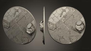 Bases Hillhammer Dwarves Round 125 3d model
