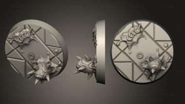 Bases Hoardstone Lair Base Set 30mm A decorations 3d model