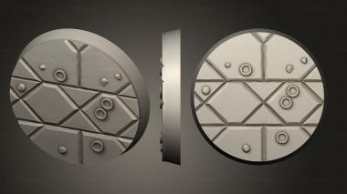 Bases Hoardstone Lair Base Set 30mm B 3d model