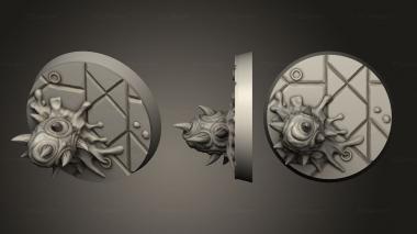 Bases Hoardstone Lair Base Set 30mm C decorations 3d model