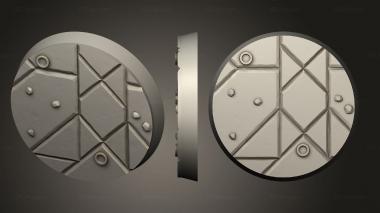 Bases Hoardstone Lair Base Set 30mm C 3d model