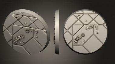 Bases Hoardstone Lair Base Set 40mm B 3d model