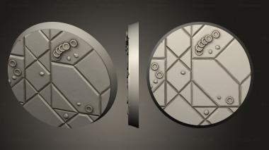 Bases Hoardstone Lair Base Set 40mm C 3d model