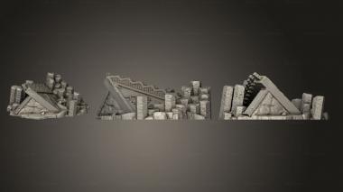 Bases Lava Ruins4 3d model