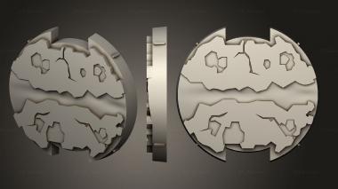 Bases le basette med 2 rev 0 3d model