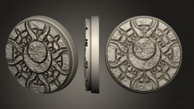 Bases Mandala Tile Base30 3d model