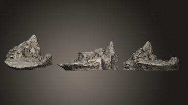 Bases Mandalorian Diorama Base 3d model