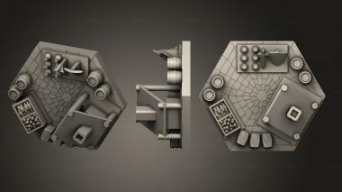 Bases market 3d model