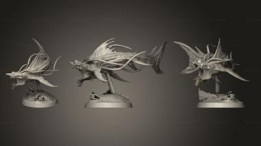 Bases Mini Monster Mayhem Aboleth  07 3d model